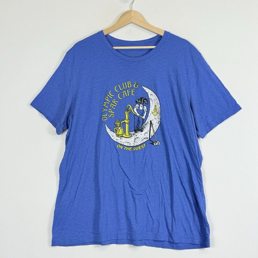 McMenamin's Shirt Adult‎ 2XL Restaurant Olympic Club & Spar Cafe Hammerhead Tee